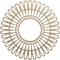 Ekena Millwork Cornelius Wood Fretwork Pierced Ceiling Medallion, Birch, 18"OD x 6 3/4"ID x 1/4"T CMWP18X0250CRBI - alternate 1